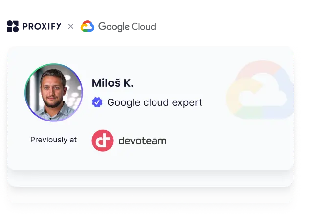 google-cloud partnership